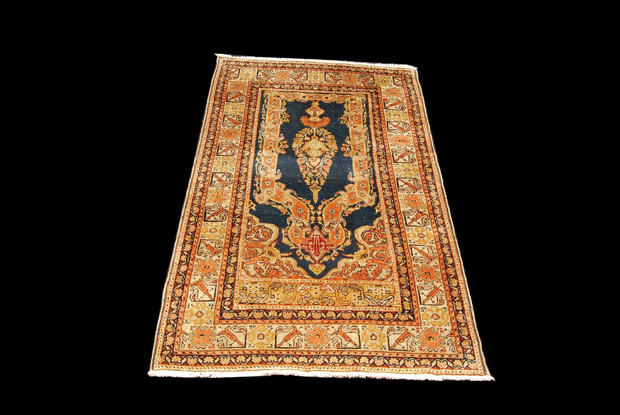 Oryginalny ręcznie robiony dywan orientalny, wymiary: 145x82 cm z certyfikatem autentyczności