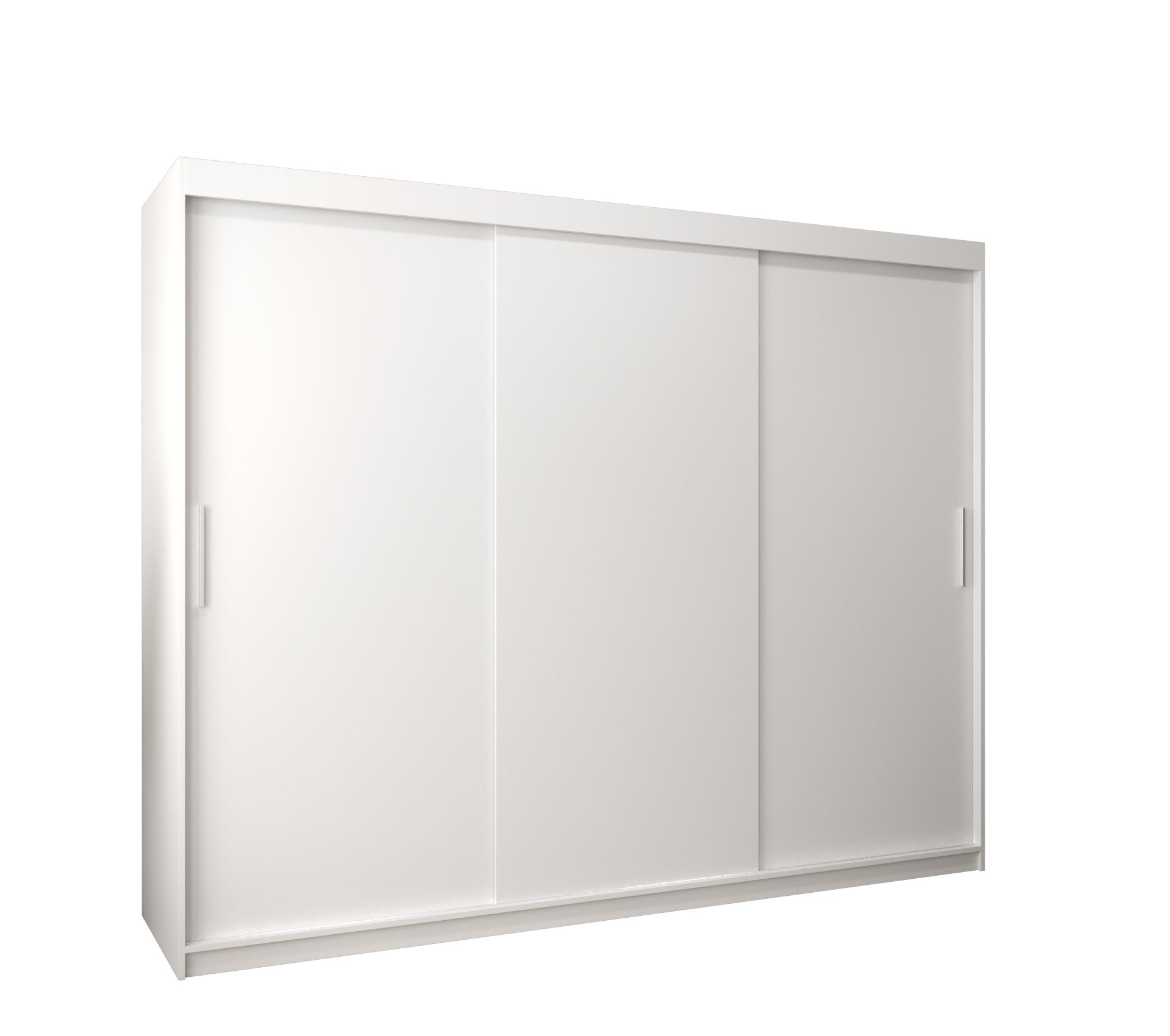 Szafa przesuwna garderoba TOKYO 250 x 62 x 200 cm Biały - Abiks Meble