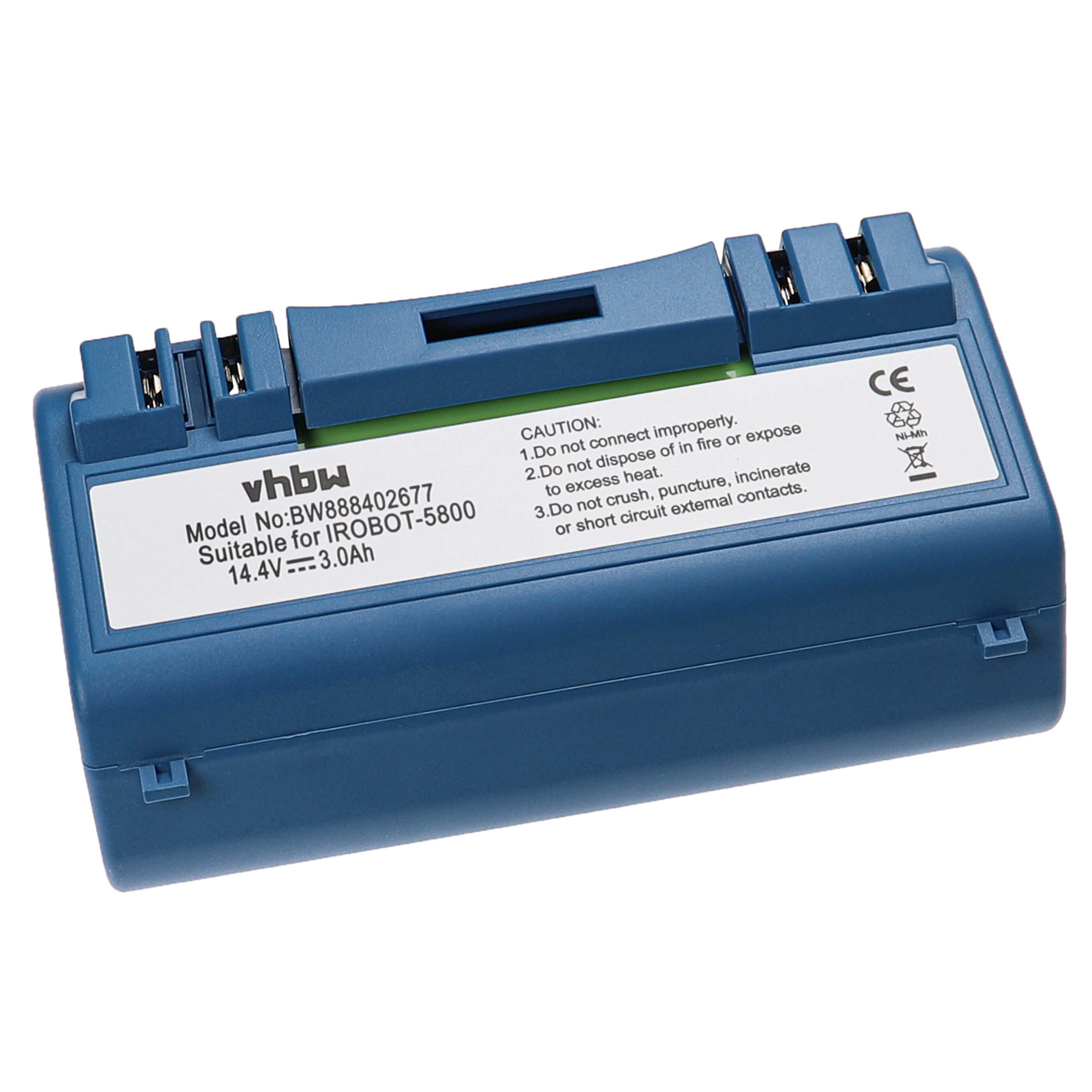Batterie De Remplacement 3000mAh 14,4V Pour Appareil 11702 - NiMH - Neuf En Boîte - Marque Vhbw