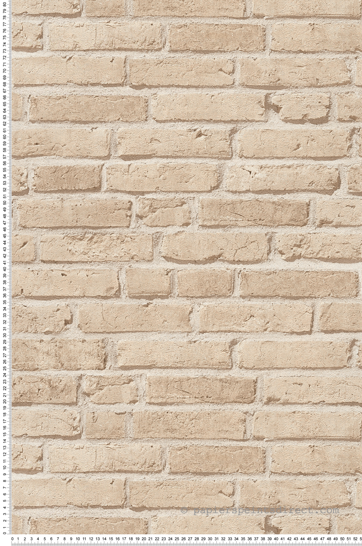 Papel pintado ladrillo beige papel pintado para oficina, dormitorio y salón papel pintado vinílico con dorso tejido no tejido