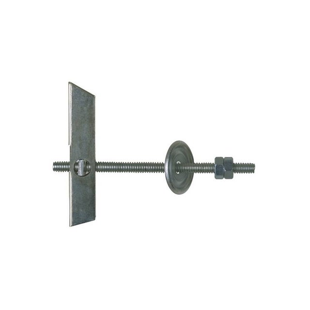 Perno filettato M4 forcellone con rondella e dado Ø2,6x10x5,4cm (scatola da 100 unità)