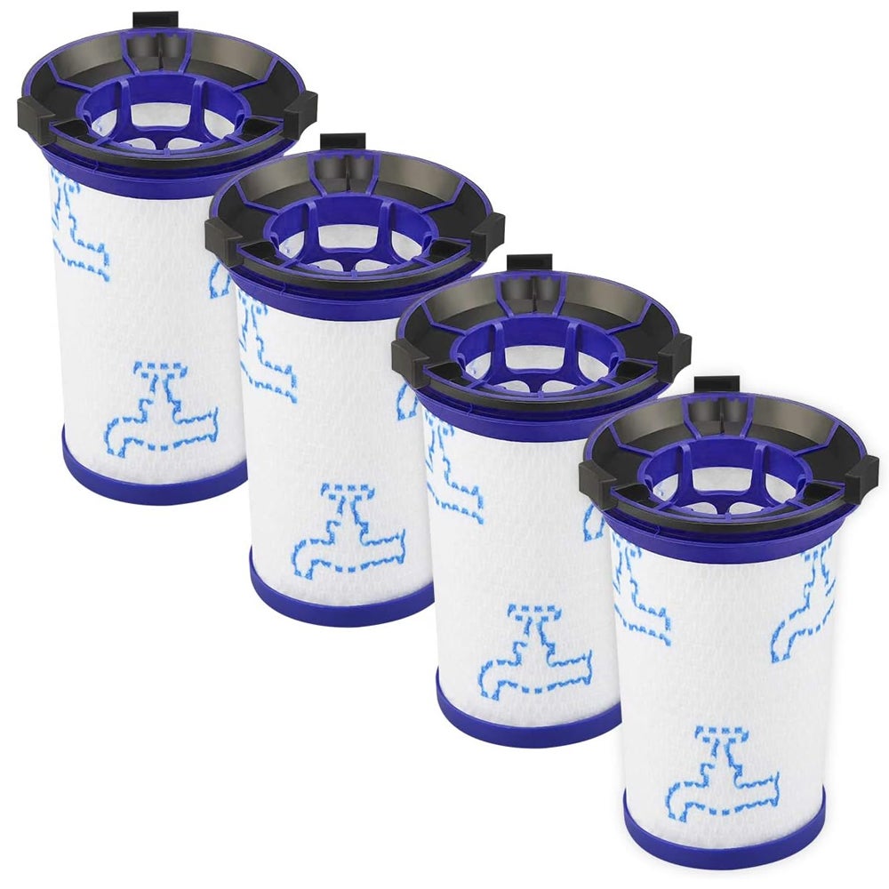 Zestaw 4 filtrów zamiennych do odkurzaczy Rowenta Air Force 360 RH9037 RH9038 RH9039 RH9051WO RH9057WO RH9086WO