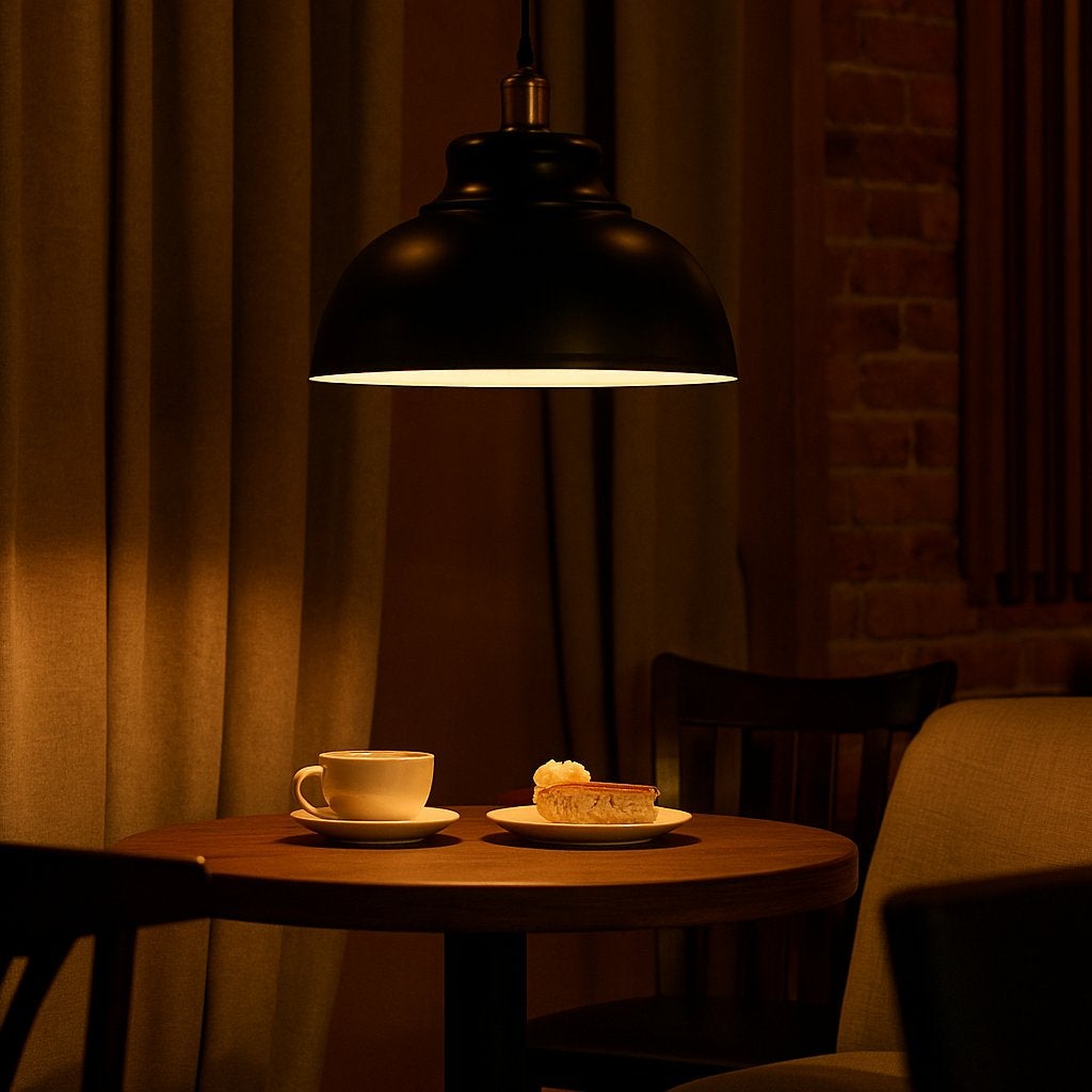 Lampa wisząca sufitowa Flara E27 135 cm IP20 czarna miedziana MasterLED - 6