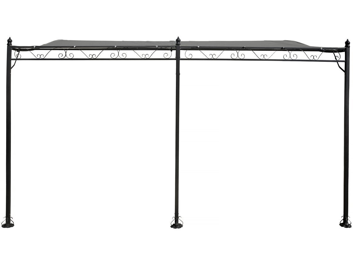 Metalowa altana - 3 x 4 m - Szary