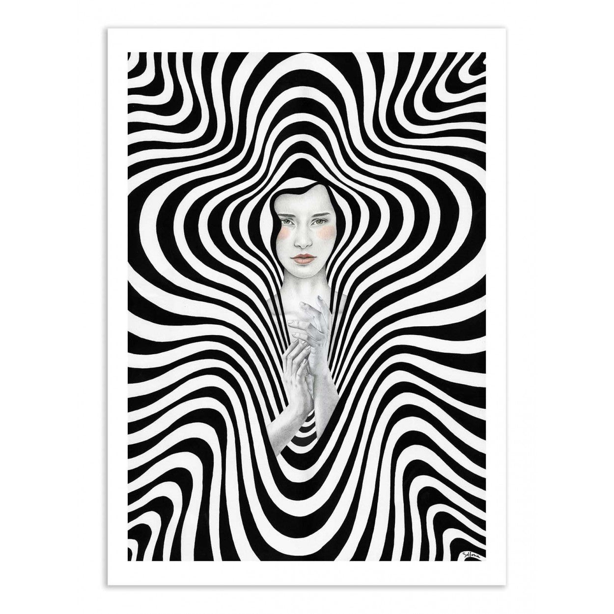 Art-poster - agda - sofia bonati - 30 x 40 cm