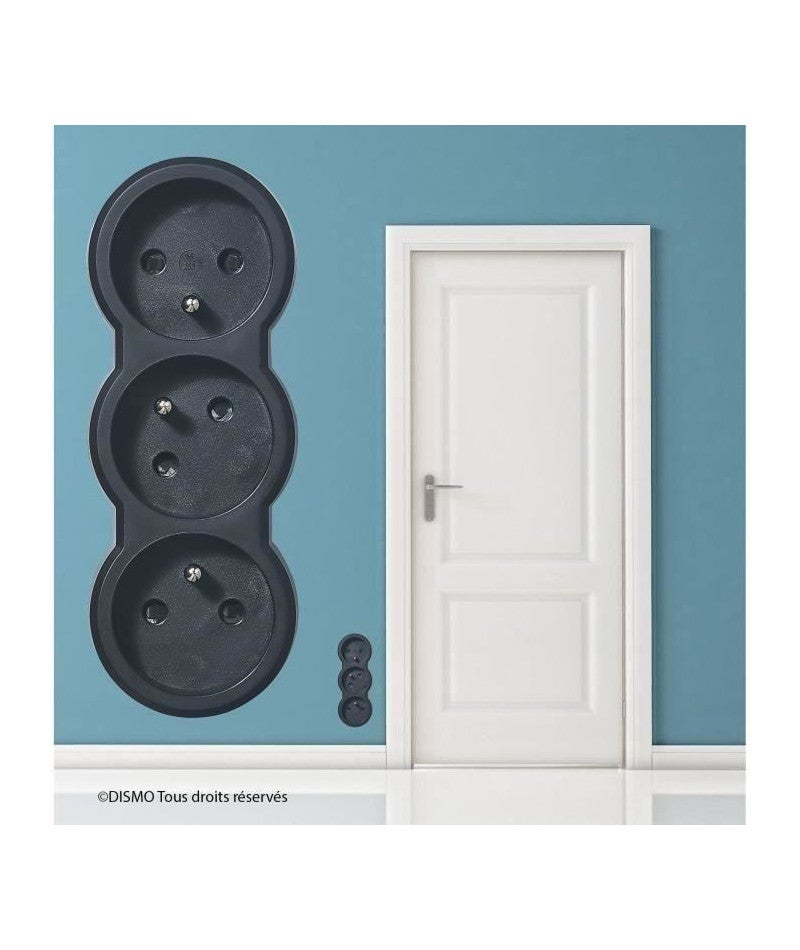 triplite 3 x 2 p+t - noir - legrand 050508 - 2