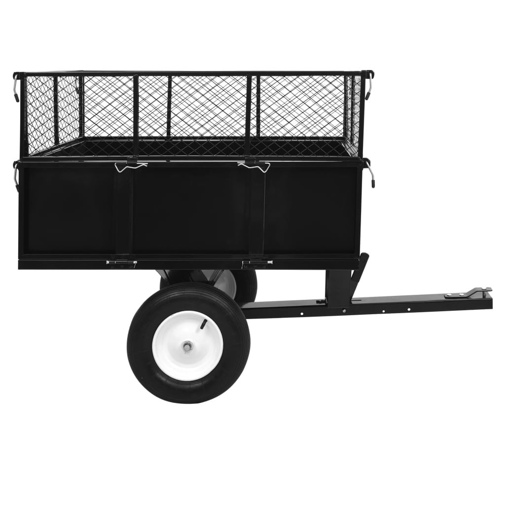 Remorque basculante pour tondeuse de pelouse Charge de 300 kg CFW29074 - 3