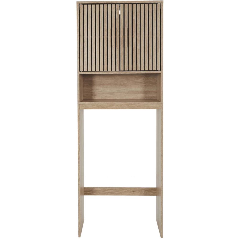 Meuble de Salle de Bain - HOME DECO FACTORY - Klaus - Rustique Chic - Marron - 6