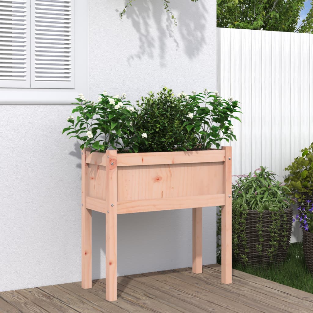 Jardinières avec pieds 70x31x70 cm bois massif douglas - 2