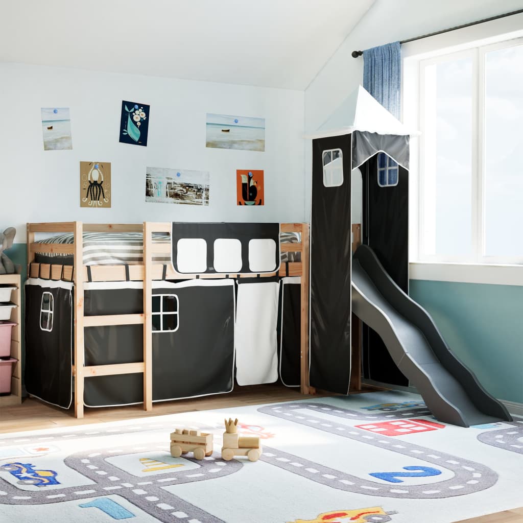 Lit Mezzanine Avec Bureau Enfant