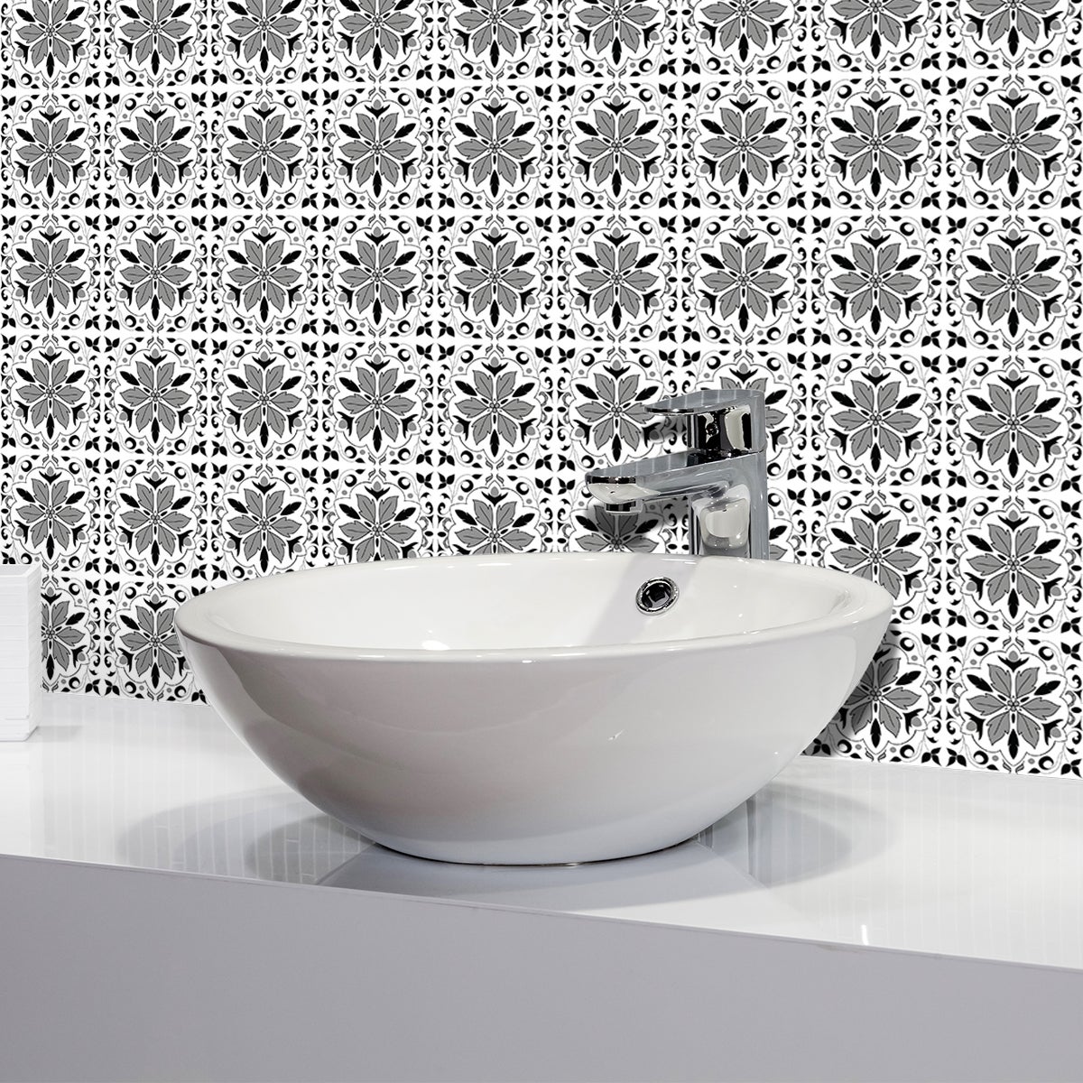 9 adesivi piastrelle azulejos flutinia - Sticker adesivo - adesivi murali - 9stickers10x10cm - 5