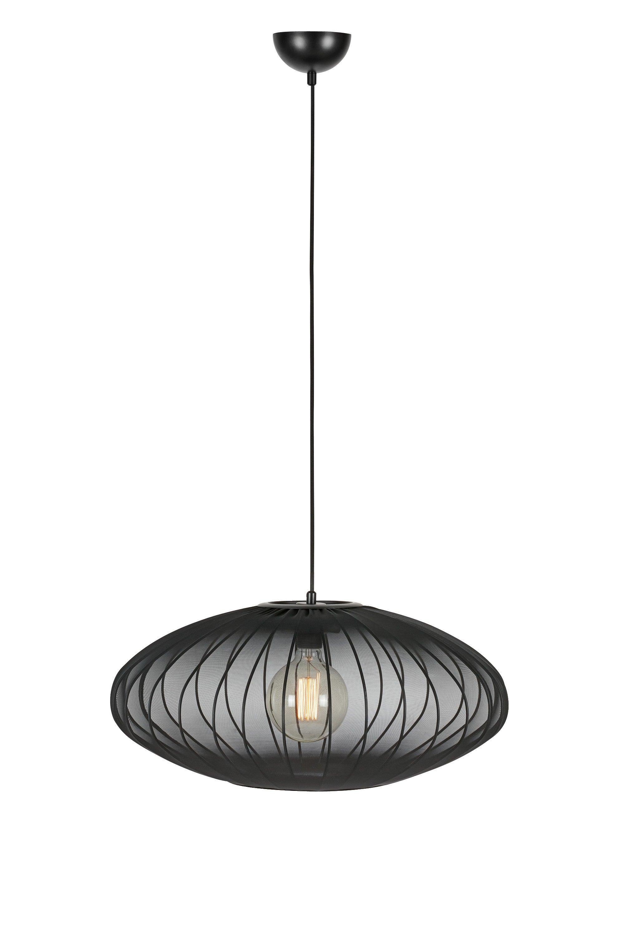 Suspension E27 Max 40W, noire 60 cm - Markslöjd - Florence | Leroy Merlin