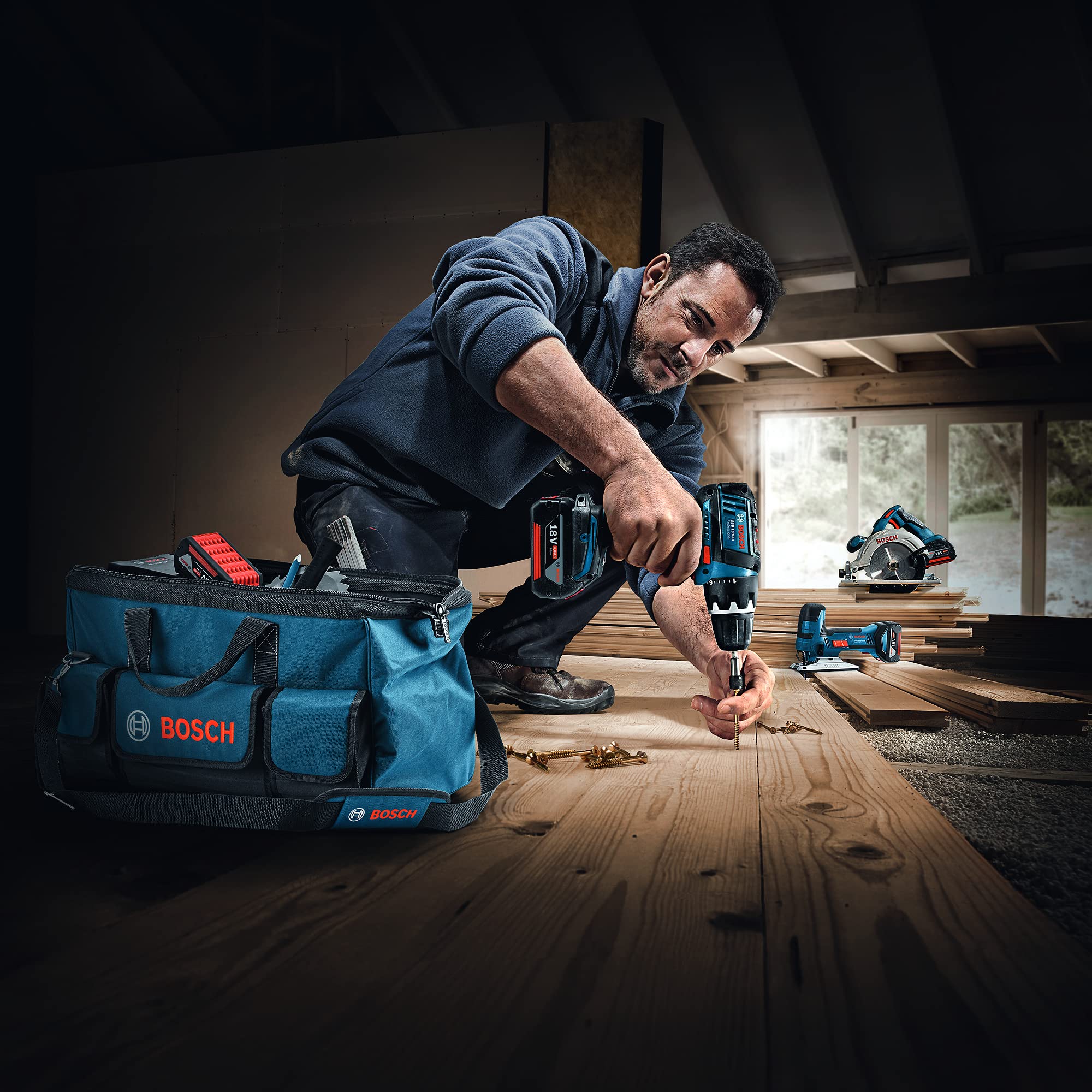 Grand Sac à outils Professional - BOSCH 1600A003BK - 3