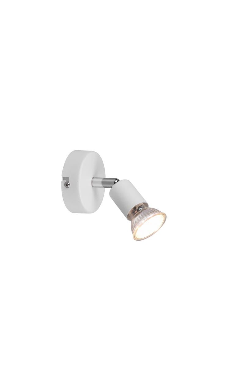 Lampa wisząca Paris biała 1xGU10x35W wym: 11 x 8 x 8 cm metal RL