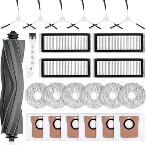 Kit D'Accessoires Pour Dreame D10 Plus,4 Serpillères,6 Sacs À Poussière