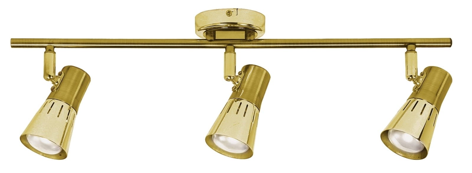 Reflektor sufitowy spot natynkowy Arena listwa złoty 3xE14x40W wym: 51 x 8 cm metal Candellux
