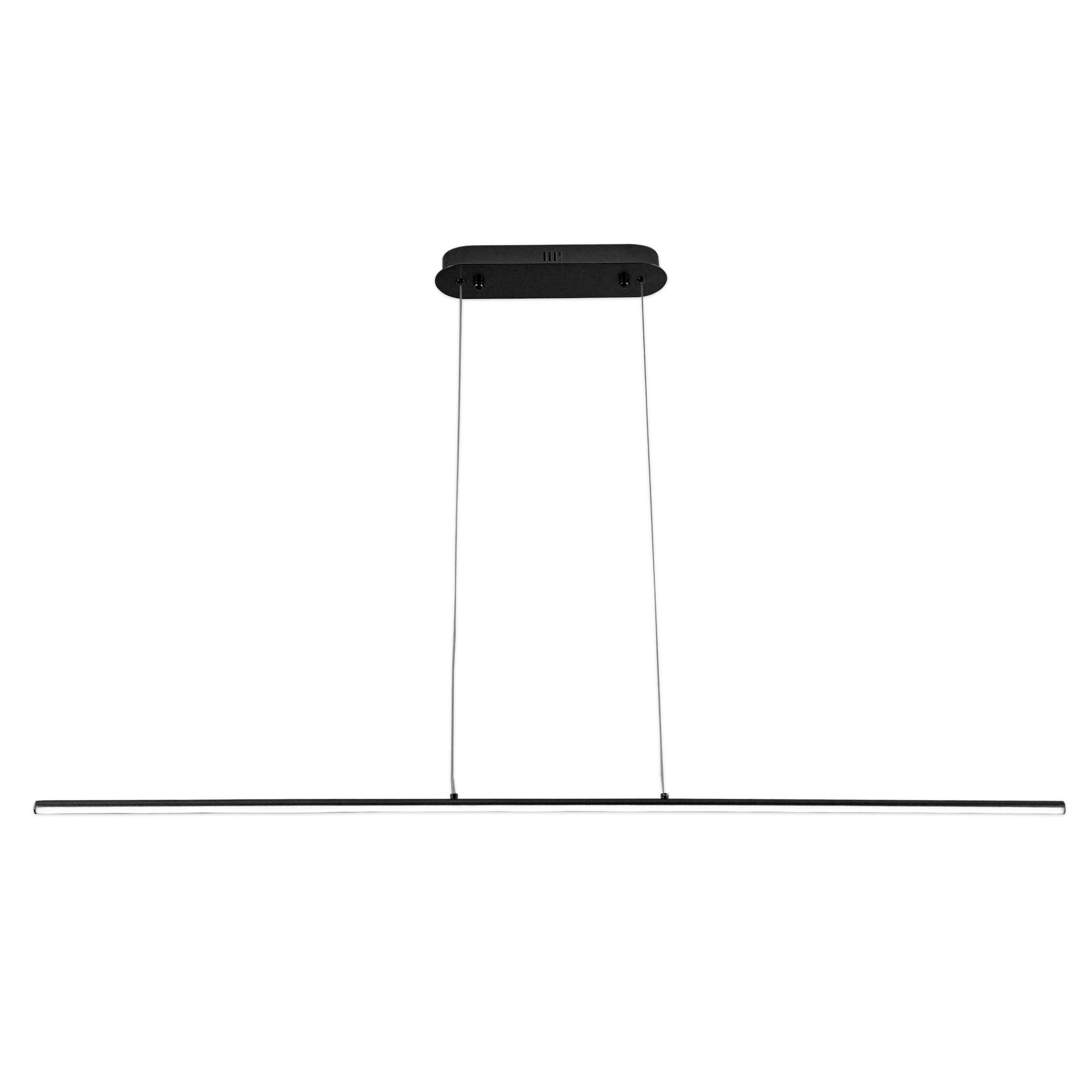 Lampa wisząca sufitowa LED Kiki 20W 120cm IP20 4000K czarna żyrandol MasterLED