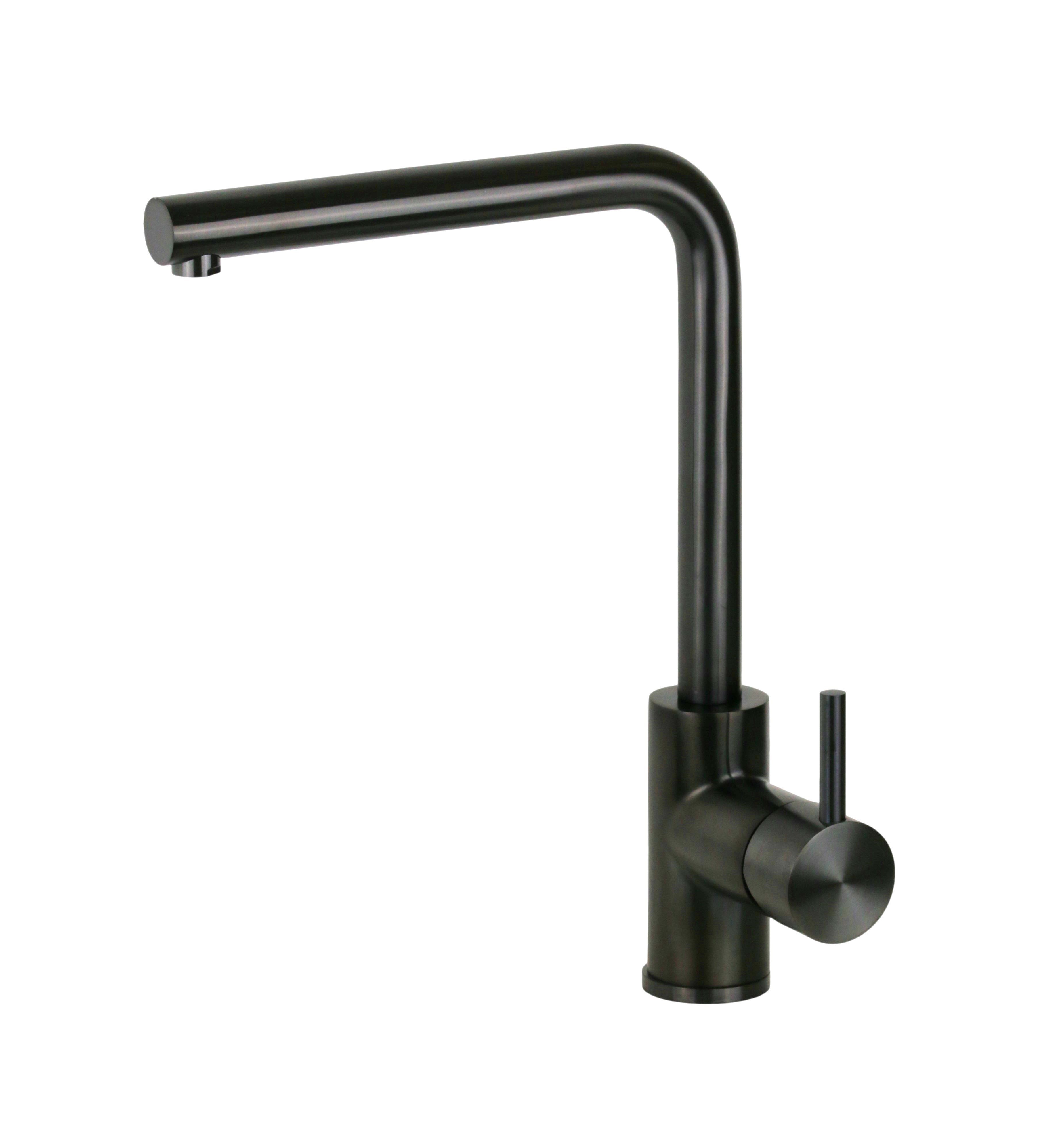 Mitigeur D'évier De Cuisine En Acier Inoxydable 304 Brossé Doré - ™ Robinet - U1373