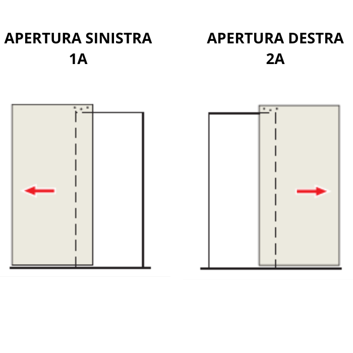 PORTA SCORREVOLE ESTERNA BINARIO MAGICAL INVISIBILE IN VETRO PROFILATA ALLUMINIO 90X245CM - 2
