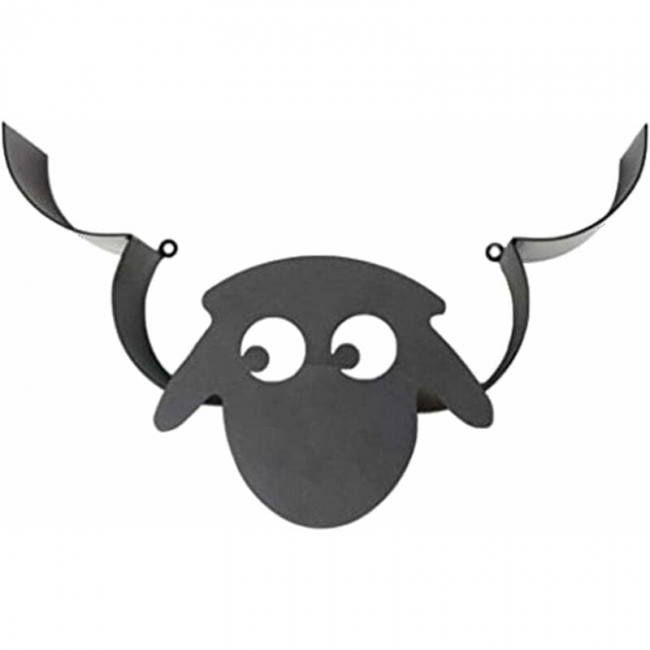 Portarotolo Carta Igienica A Forma Di Pecora - Set Di 3 Supporti Per Rotoli Da 42 Mm, Divertente E Pratico - Foto 12