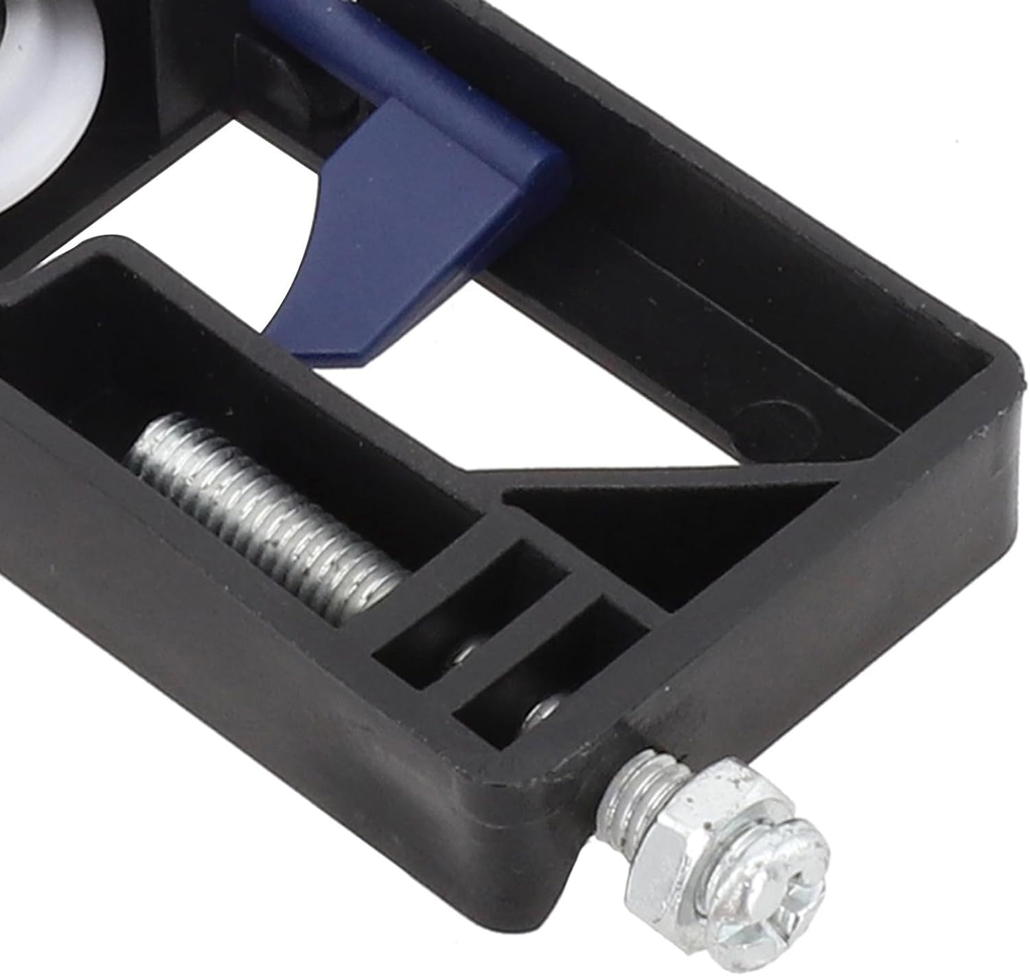 Kit de roulettes pour porte coulissante avec fonctionnalité améliorée pour l'organisation de placard (noyau de roue inférieure) - 5