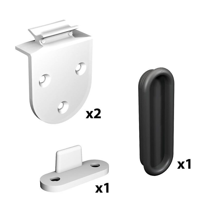 Kit garniture SLID'UP 1900 pour une porte supplémentaire - 2