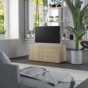 Mobile Porta TV Legno Vecchio 100x40x40 cm in Truciolato