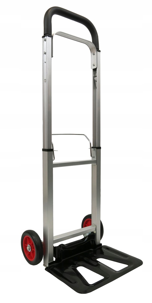 Wózek transportowy magazynowy składany aluminiowy 80kg
