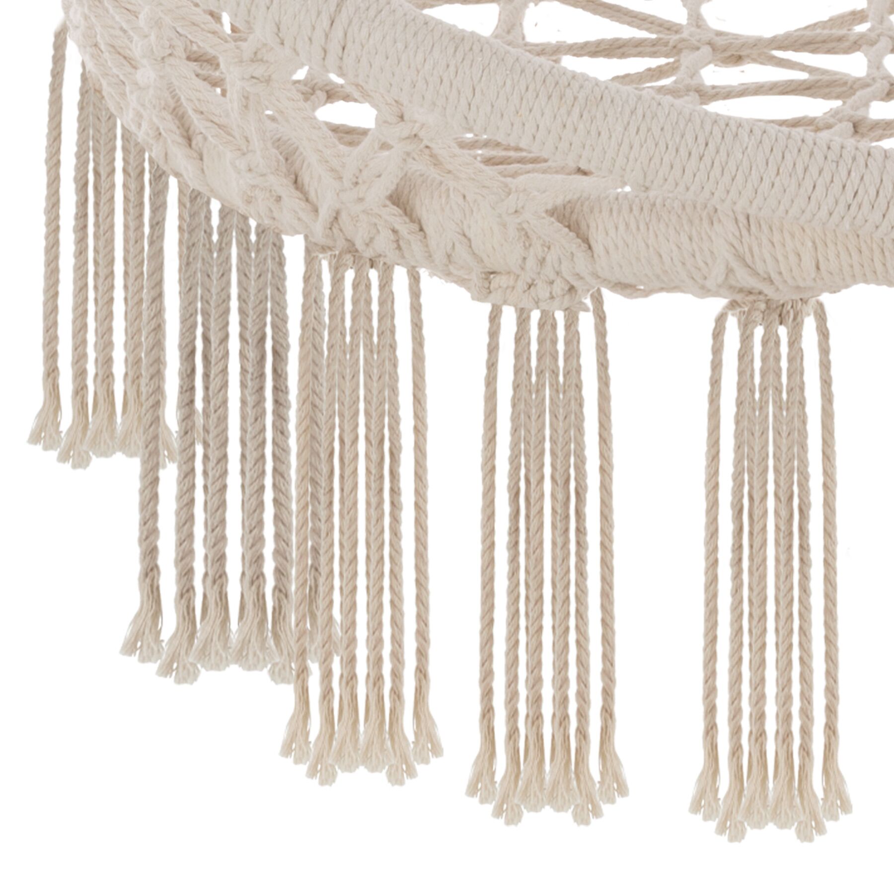 Fauteuil suspendu Rembourrage de l'assise et du dossier beige - 8