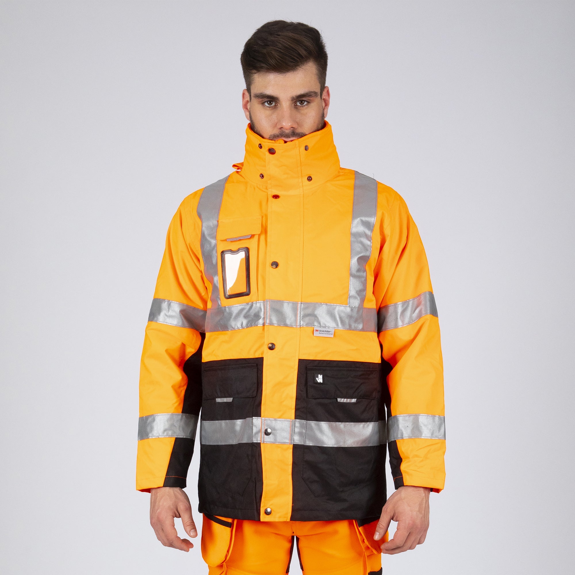 WELLINGTON - PARKA DE TRAVAIL HAUTE VISIBILITÉ - 2277 Orange fluo 3XL - 2