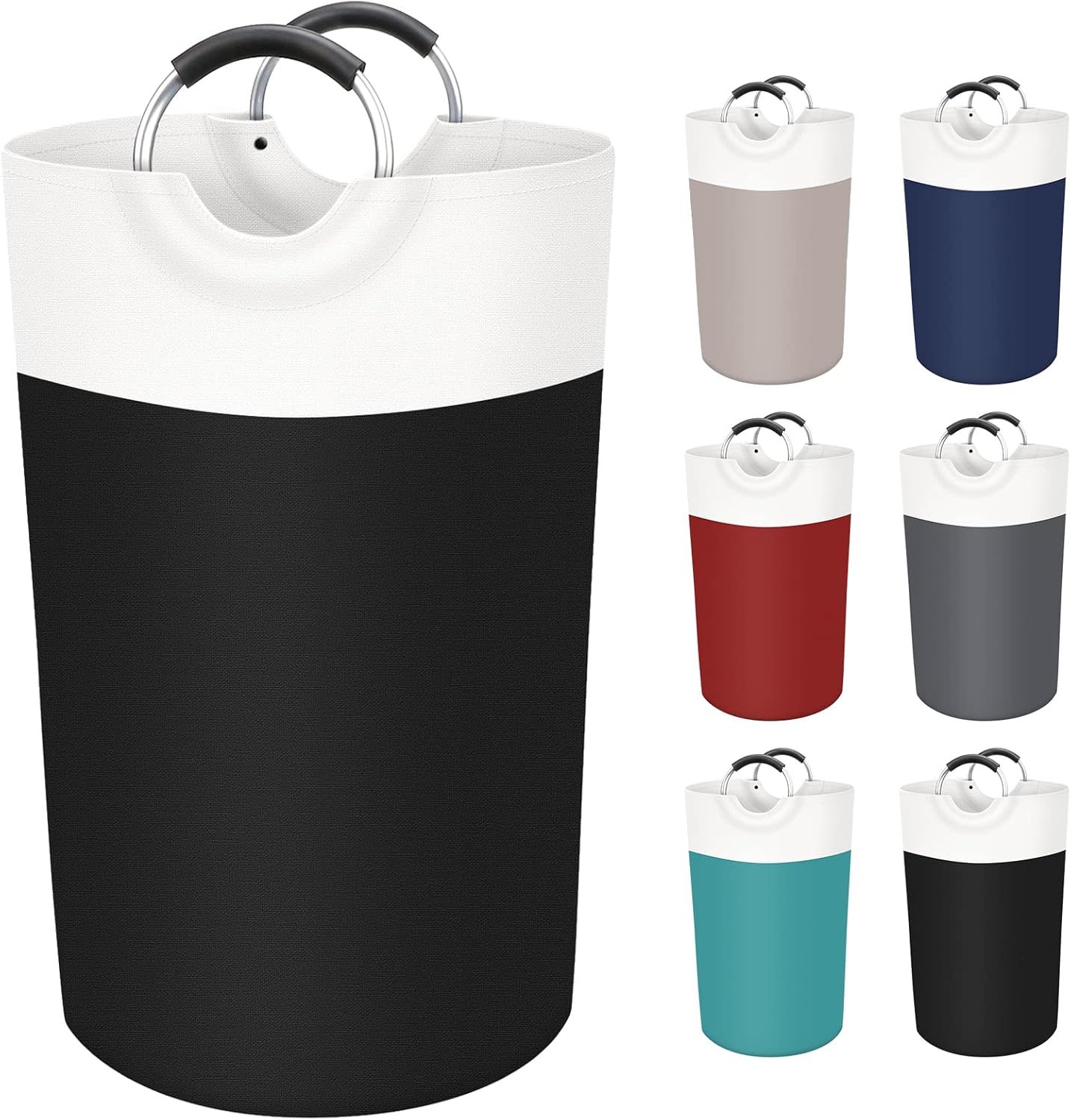 Twira Cesto portabiancheria Pro XXL da 125 l, ideale per la biancheria, con manici imbottiti, impermeabile, pieghevole, per università e bagno (rosso Twira Cesto portabiancheria Pro XXL da 125 l, ideale per la biancheria, con manici imbottiti, impermeabile, pieghevole, per università e bagno (rosso