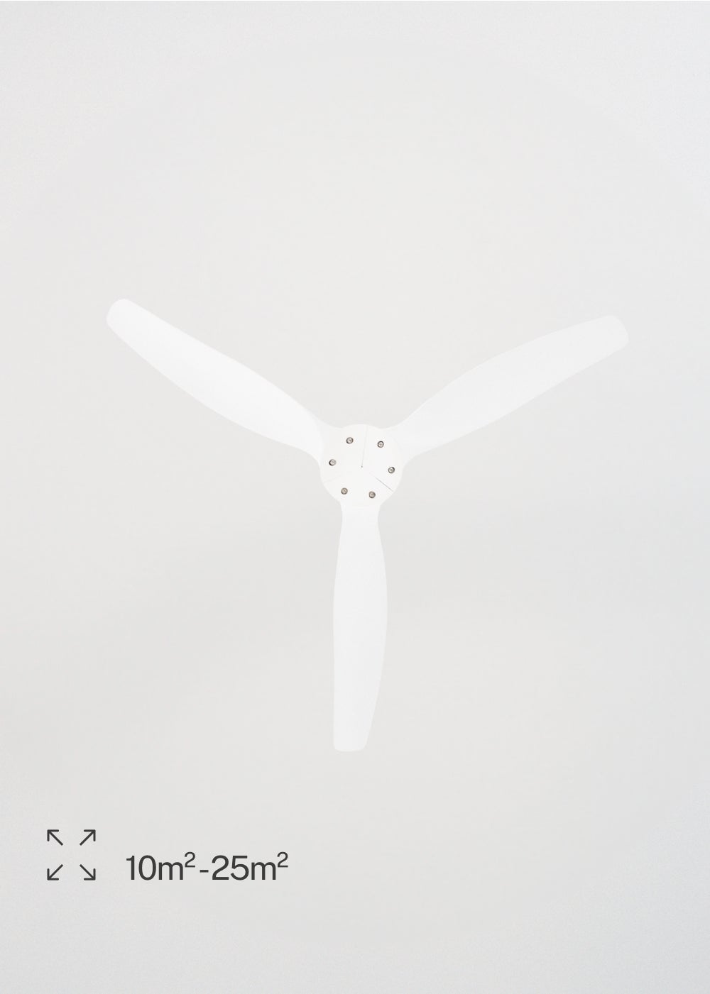 WIND STYLANCE M - Ventilador de techo 40W silencioso 100% madera varios tamaños - Sin luz - sin WIFI - 6