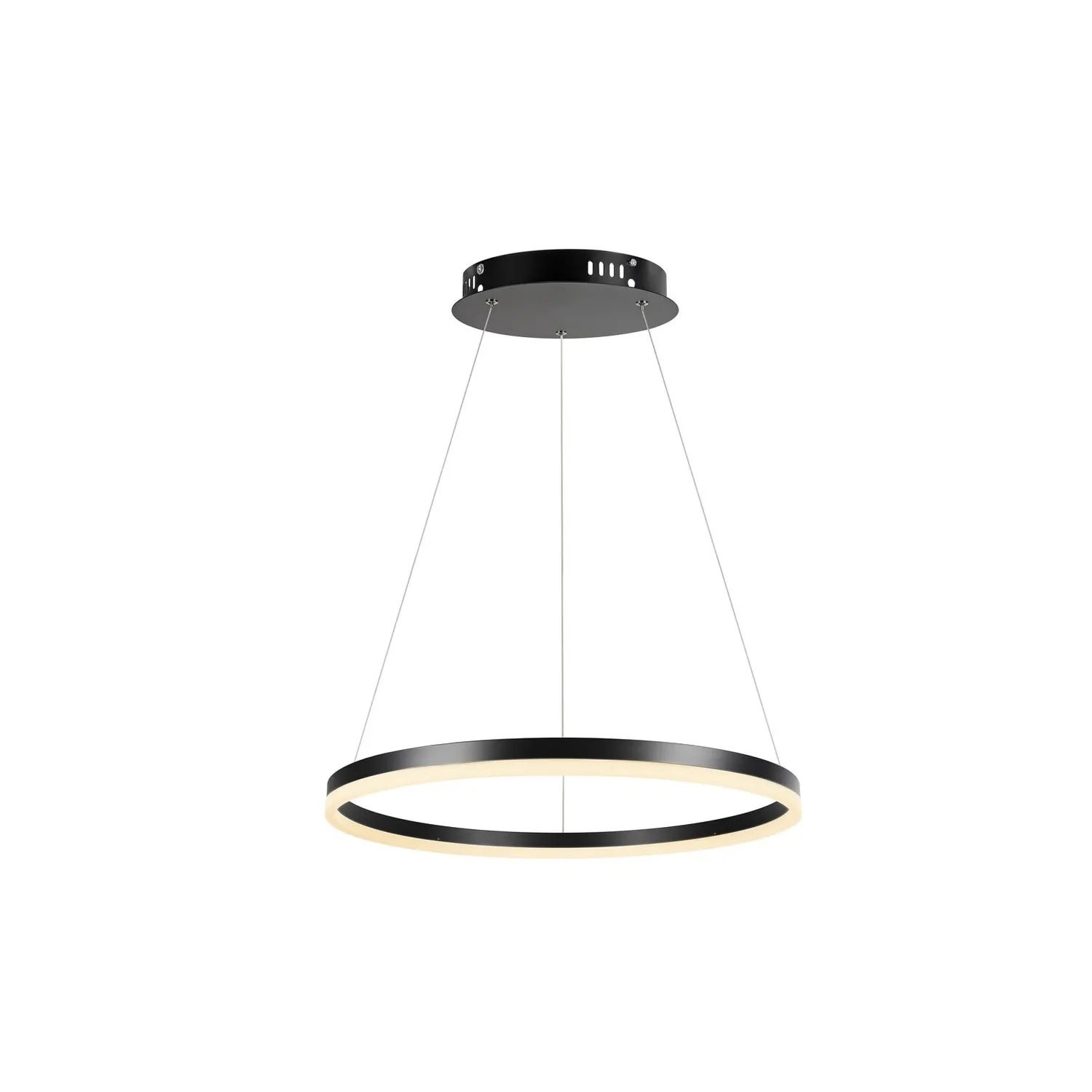 Lampa wisząca ISAURE LED 35W Odcienie bieli 2200lm czarno-biała wym: 130 x 60 x 60 cm Rabalux