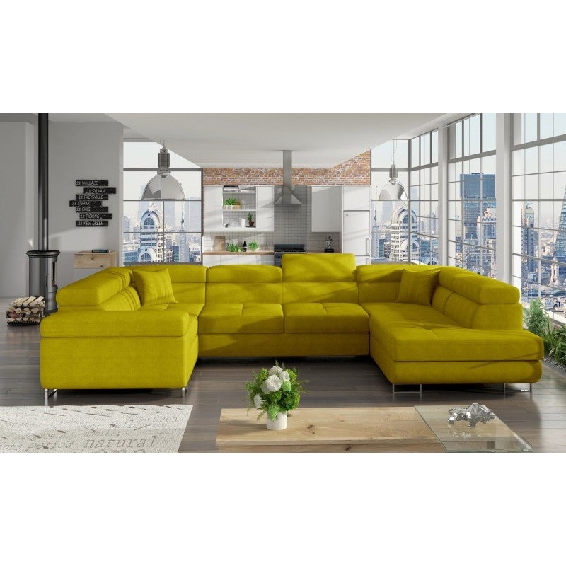 Canapé d'angle convertible design Letto - angle canapé - Droit, couleur ...