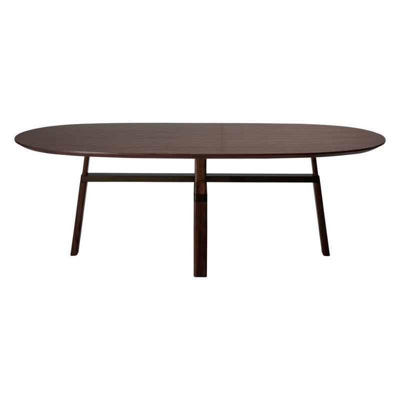 Cross Dan-Form stół do jadalni 75x220cm fornir orzech.