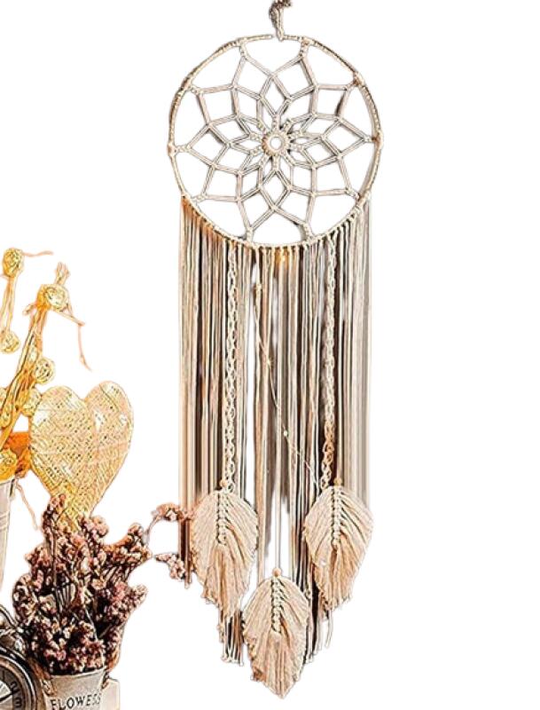 80 x 25 cm, gigantyczny łapacz snów makrama z plecionymi piórami do powieszenia na ścianie, ręcznie robiony, w stylu boho, dekoracja do domu, prezent