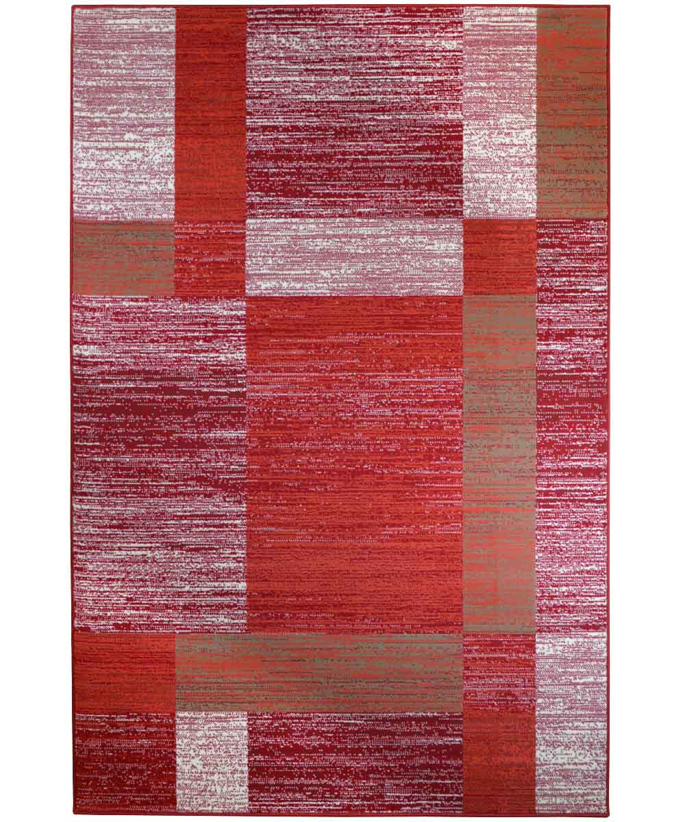 Dywan DESIGN 160X230 cm CZERWONY | GaleriaFarah1970