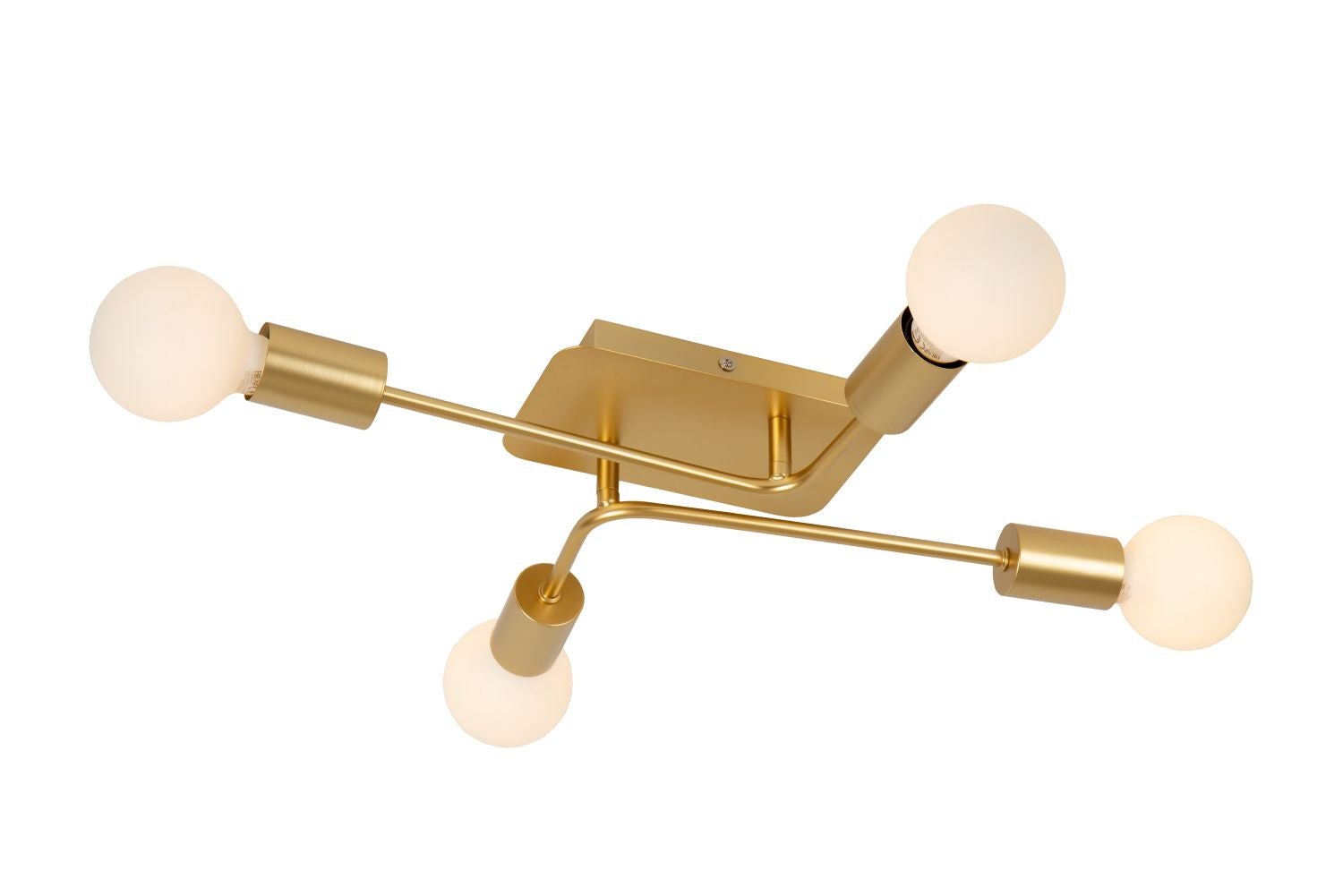 Lampa sufitowa LESTER złoto-odcienie złota 4xE27x40W metal wym:9x51x39cm IP20 Lucide