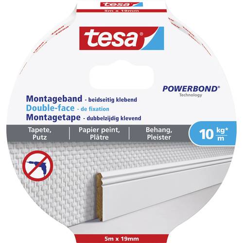 Taśma Dwustronna Tesa Powerbond 5m Mocne i Dyskretne Mocowanie