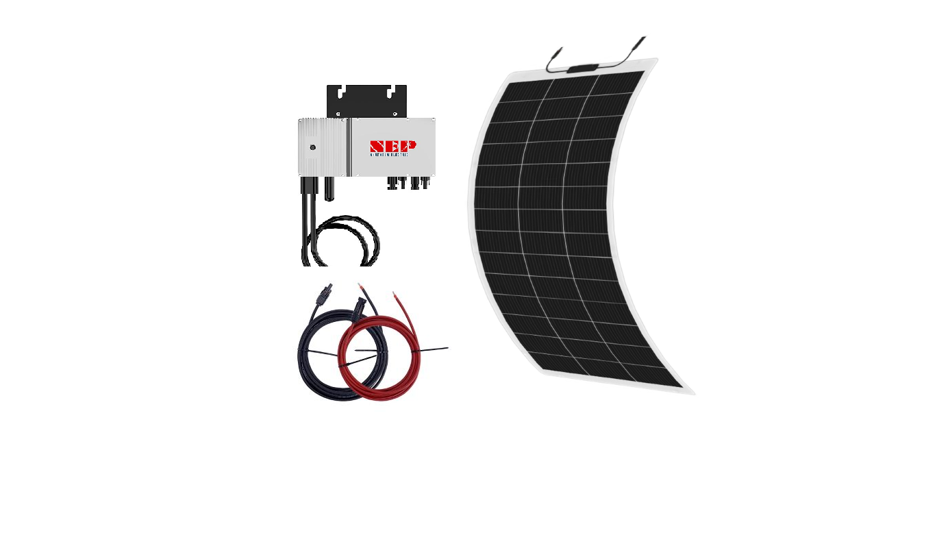 Kit Solar 4 Painéis Semiflexíveis 600W (12V) – Poupe na Conta de Energia Elétrica! - 2