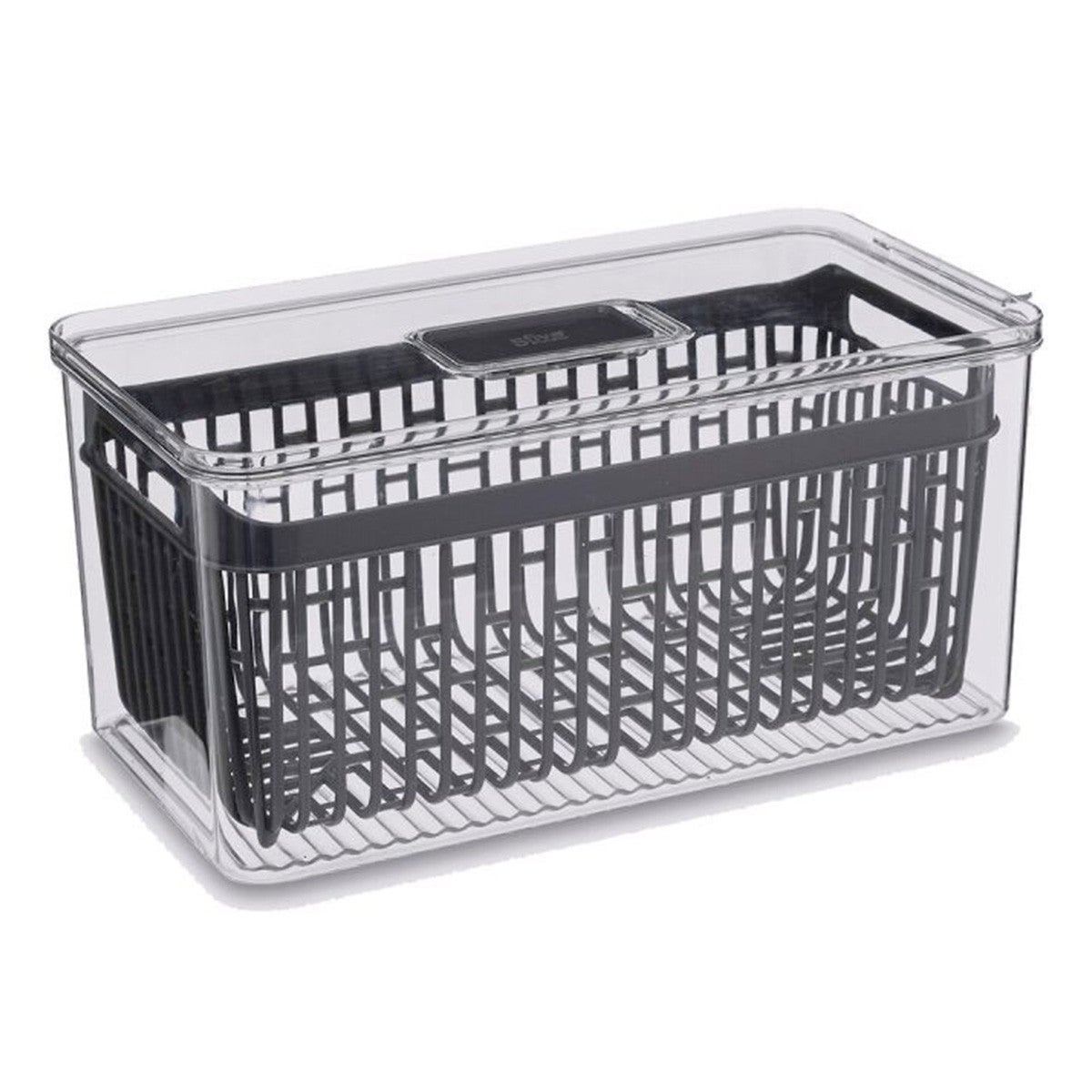 Organizer do lodówki z koszykiem Tidy 32x16 cm