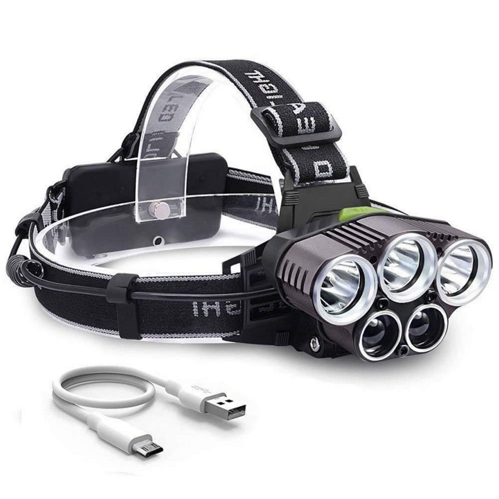 Coyonce Lampe Frontale Running USB Rechargeable - 3 Modes, Rouge Arrière, Angle Réglable - Léger 4,9g