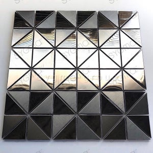 Towviy 4800 Pièces Mini Carreaux De Mosaïque Miroir, Carrés Verre