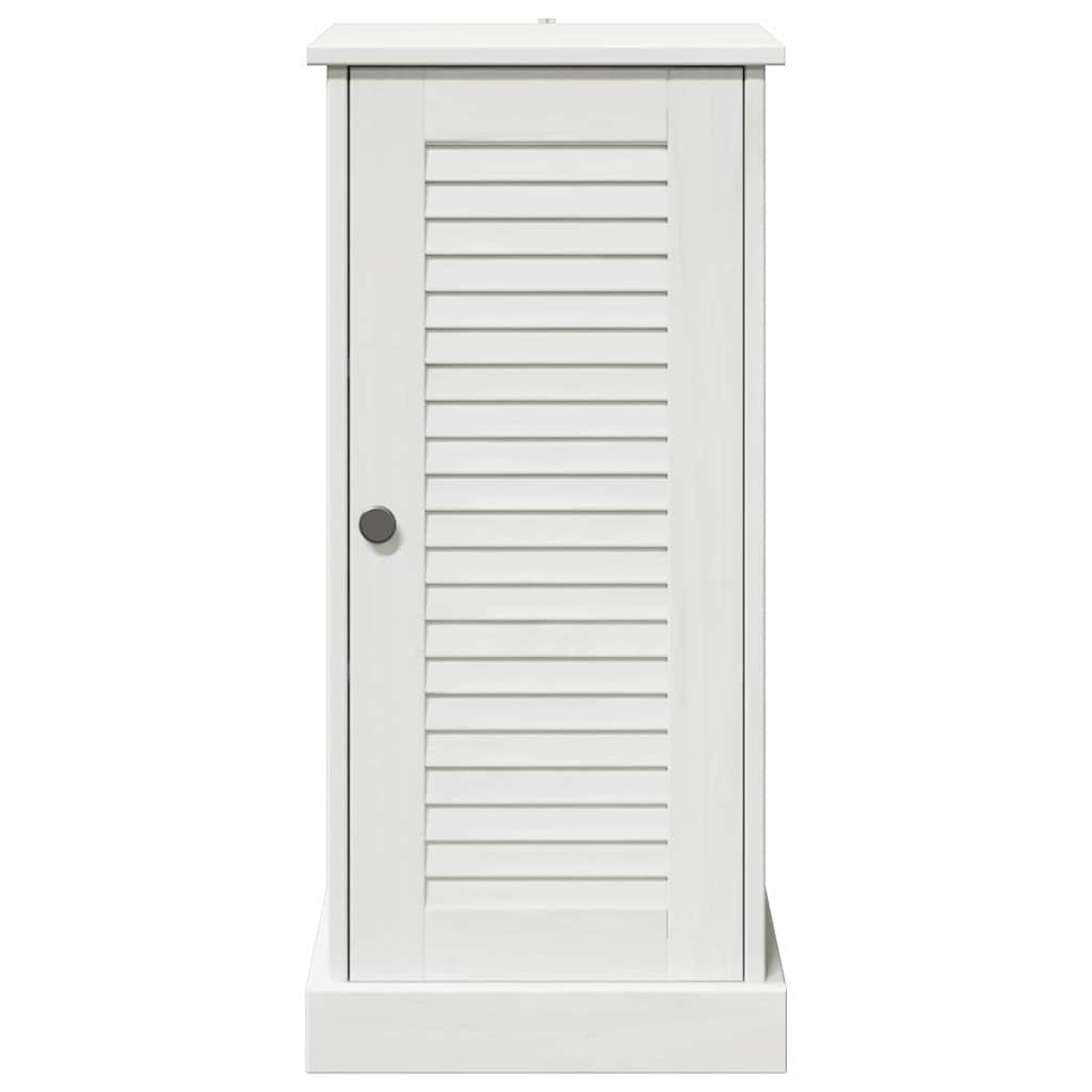 Armário de Banheiro com prateleira VIGO Branco e Branco Antigo - 6