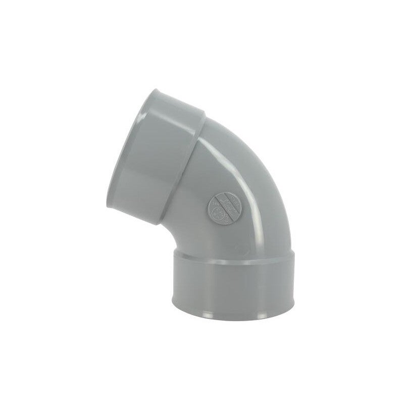 Coude pvc 67 degré30 FF 140 | Leroy Merlin
