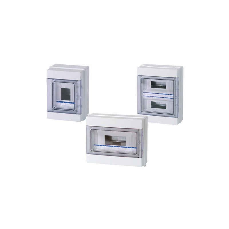 Centralino A Parete FAEG 36 Moduli IP40 Colore Grigio RAL7035 Con Sportello – Made In Italy - Foto 4