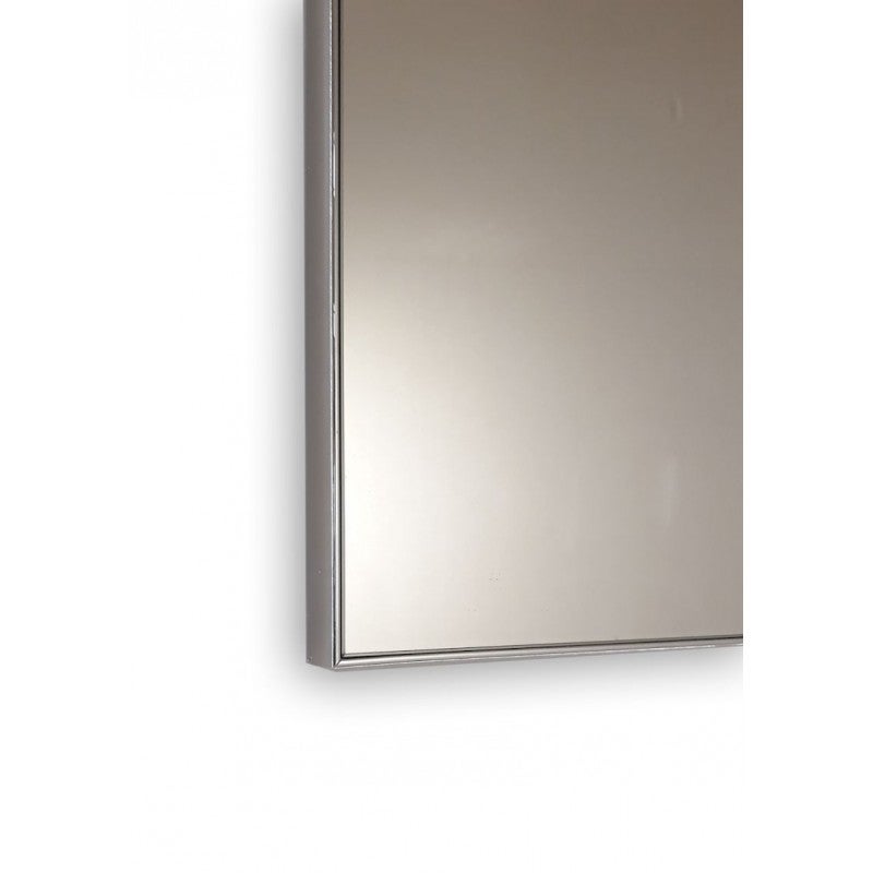 Specchio Da Bagno Nero Hompruti – 55,6x76,2 Cm, Cornice In Metallo, Infrangibile, Montaggio Verticale/Orizzontale - 3