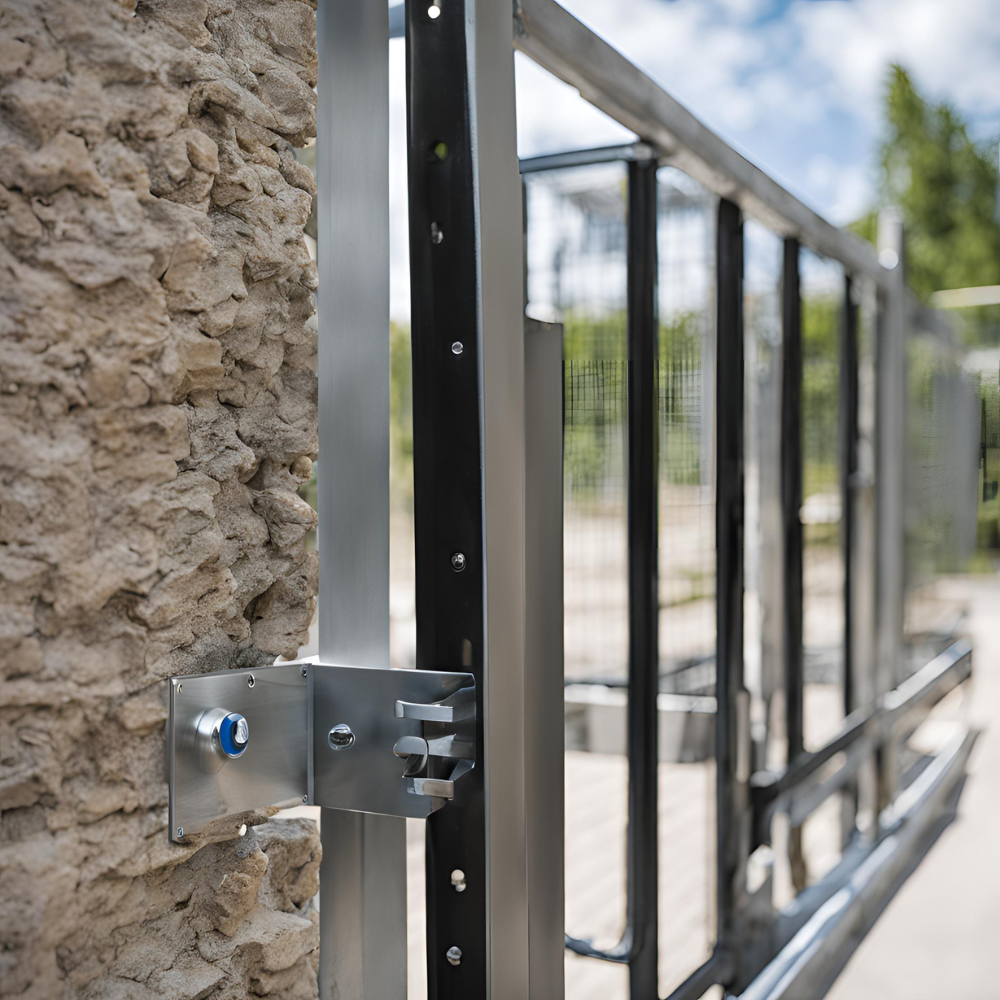 Cremagliera Acciaio Zincato 30X12 Mod.4 1 Metro Per Cancello FAAC GENIUS JA146 - 5