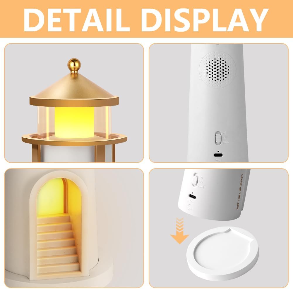 Lámpara faro lunar con control remoto y Bluetooth, proyector de luz de ...