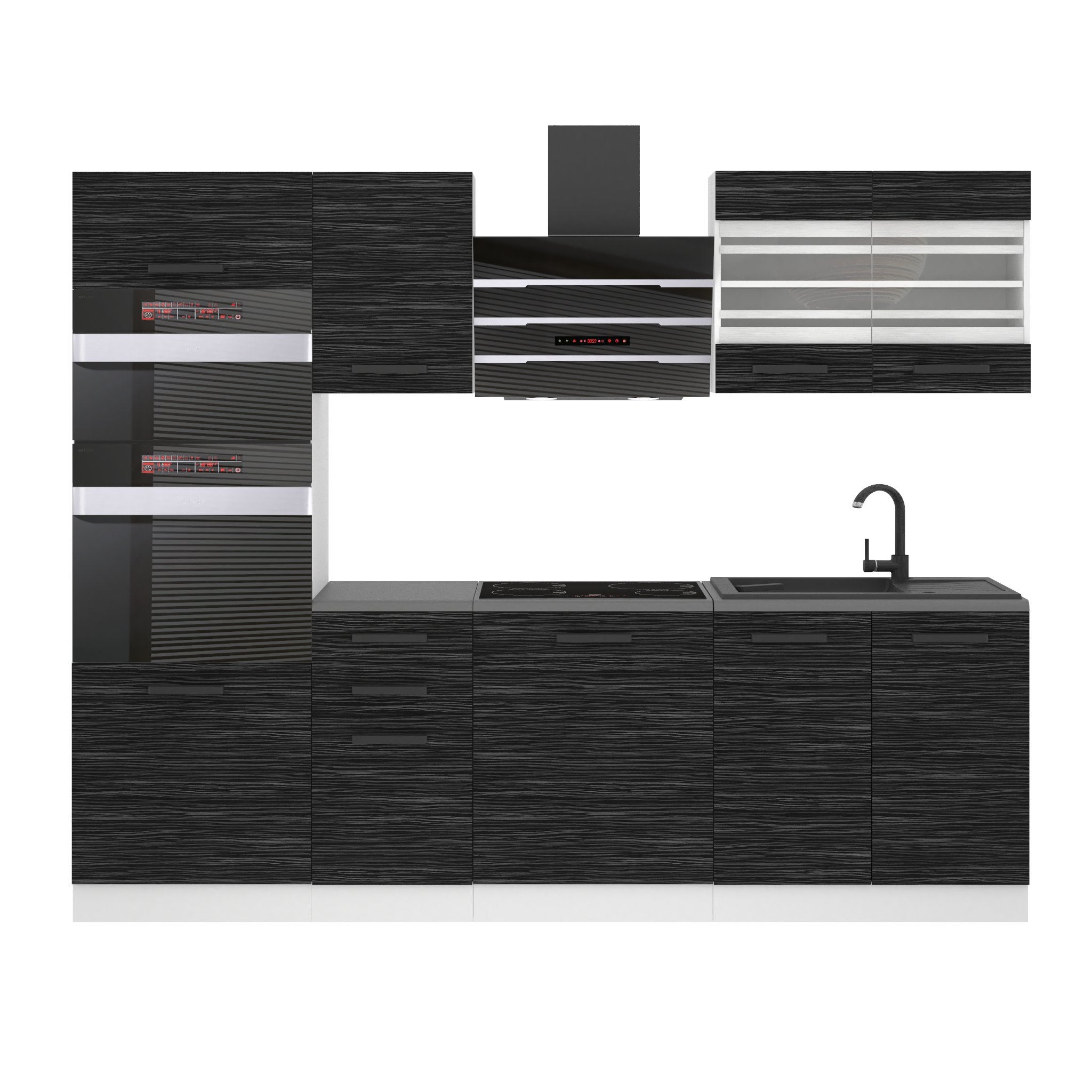 BELINI Cuisine Equipee Complete TRACY - 240 cm. Cuisine Complete Avec ...